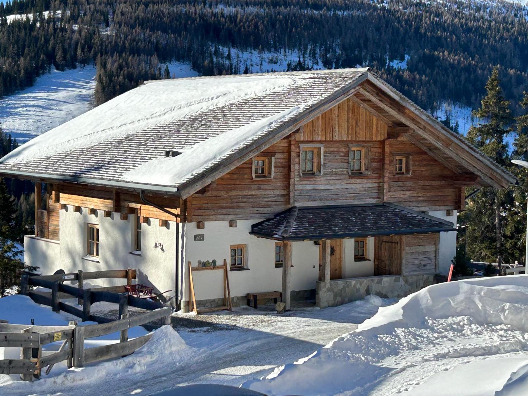 Almhaus Chalet Lachtal Oberwoelz Stadt エクステリア 写真