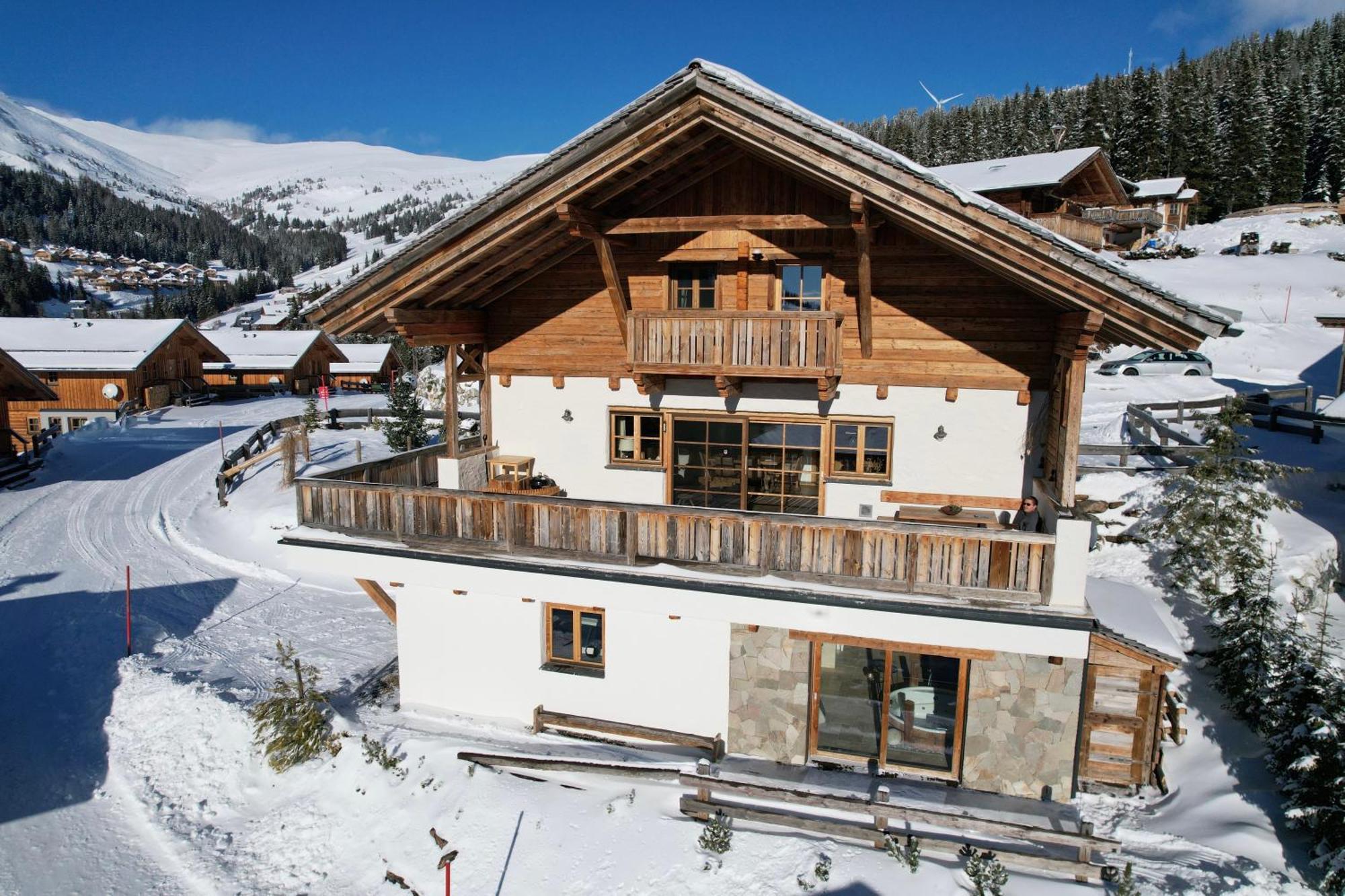 Almhaus Chalet Lachtal Oberwoelz Stadt エクステリア 写真