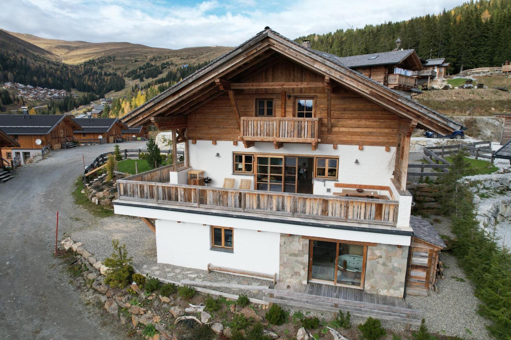 Almhaus Chalet Lachtal Oberwoelz Stadt エクステリア 写真